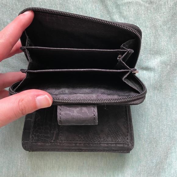 Kipling • Black Patterned Wallet - Picture 3 of 5